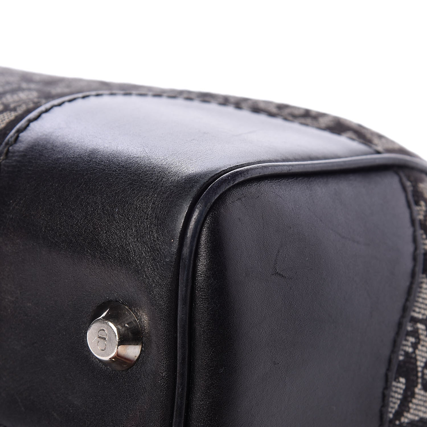 Christian Dior Monogram Boston Black 14 of 21