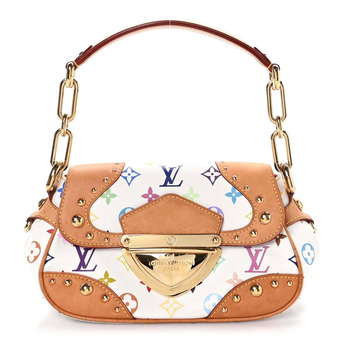 LOUIS VUITTON Monogram Multicolor Marilyn White