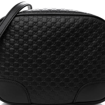 Gucci Microguccissima Mini Bree Messenger Bag Black 8 of 10