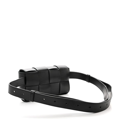 Bottega Veneta Nappa Maxi Intreccio The Belt Cassette Bag Black 3 of 10