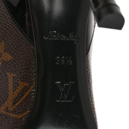 Louis Vuitton Monogram Cherie Pumps 39.5 Black 6 of 11