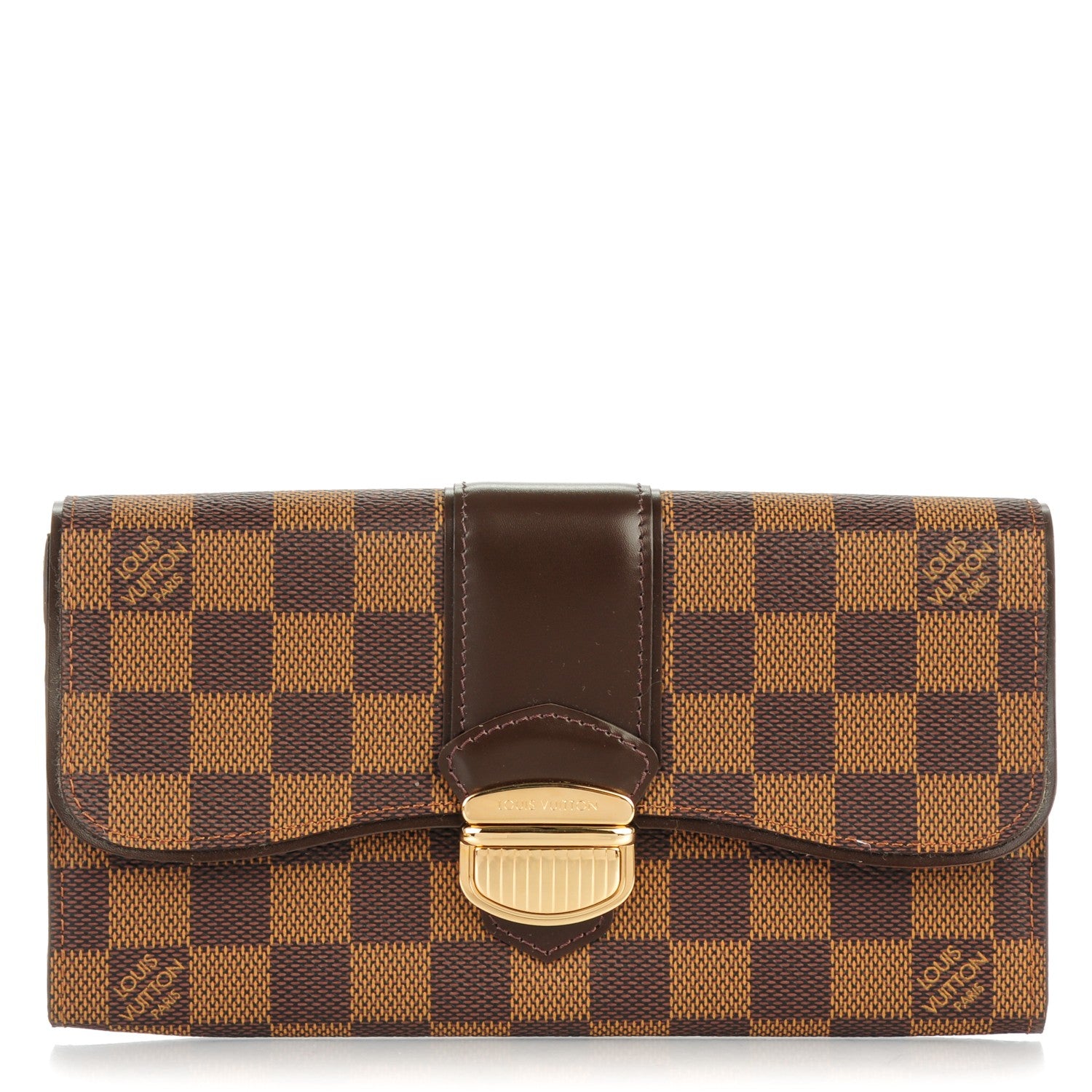 Louis Vuitton Damier Ebene Sistina Wallet 1 of 7