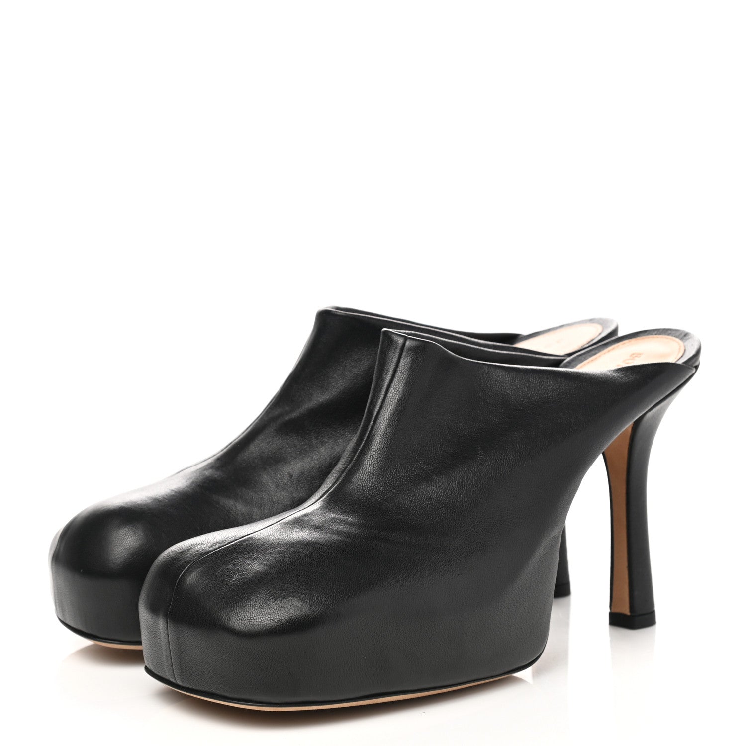 Bottega Veneta Stretch Nappa The Bold Mules 38 Black 3 of 9