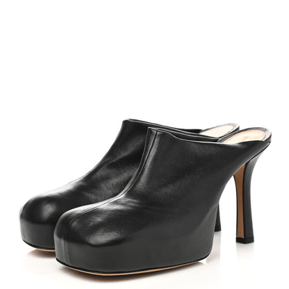 Bottega Veneta Stretch Nappa The Bold Mules 38 Black 3 of 9