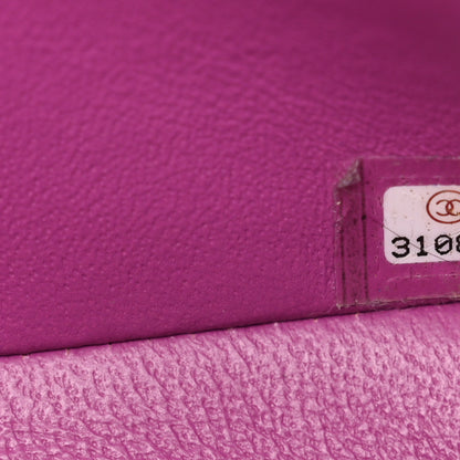 Chanel Lambskin Quilted Mini Rectangular Flap Blue Purple 7 of 10