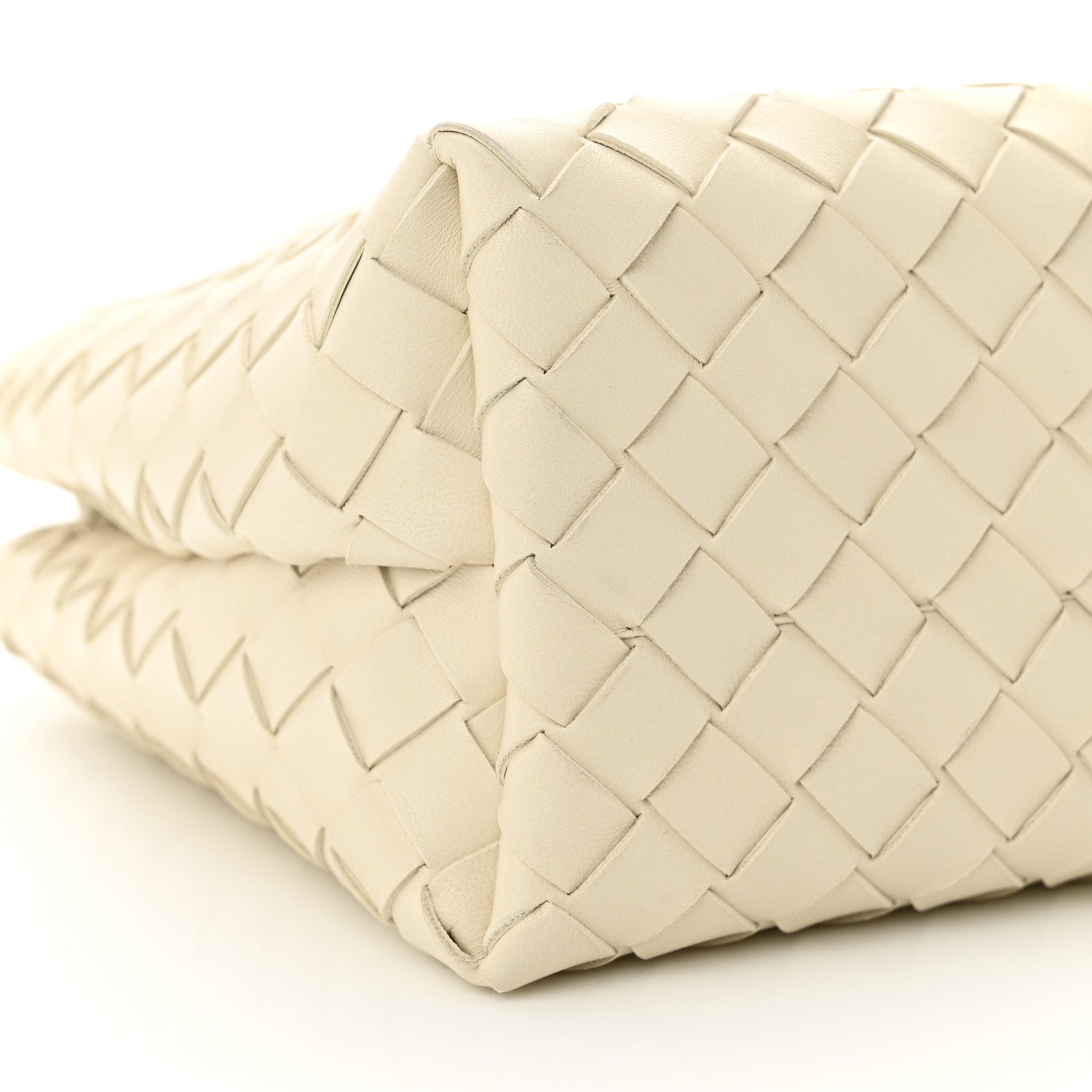 Bottega Veneta Nappa Intrecciato Small Andiamo Shoulder Bag Sea Salt 8 of 9