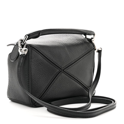 Loewe Calfskin Mini Puzzle Bag Black 3 of 10