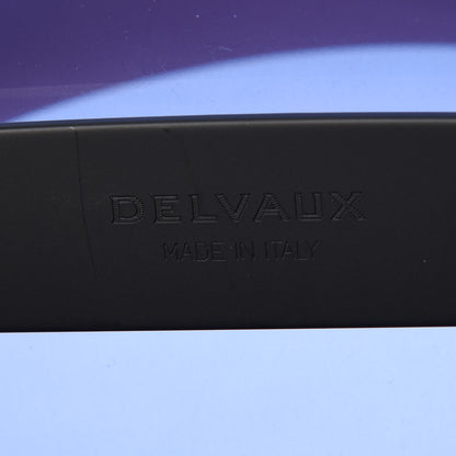 Delvaux PVC Tempete Dark Night Satchel Blue De Prusse 6 of 7