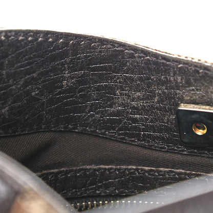 Gucci Monogram Hasler Hobo Dark Brown 9 of 17