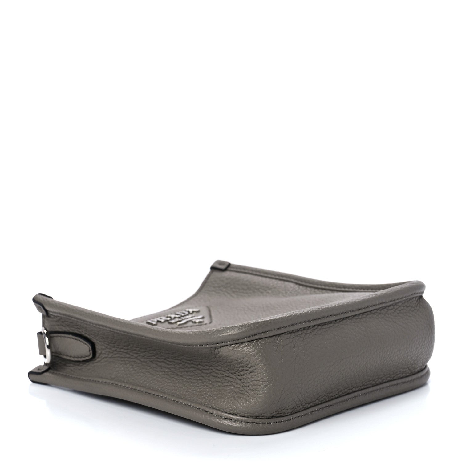 Prada Vitello Daino Soft Mini Hobo Messenger Bag Argilla 3 of 10