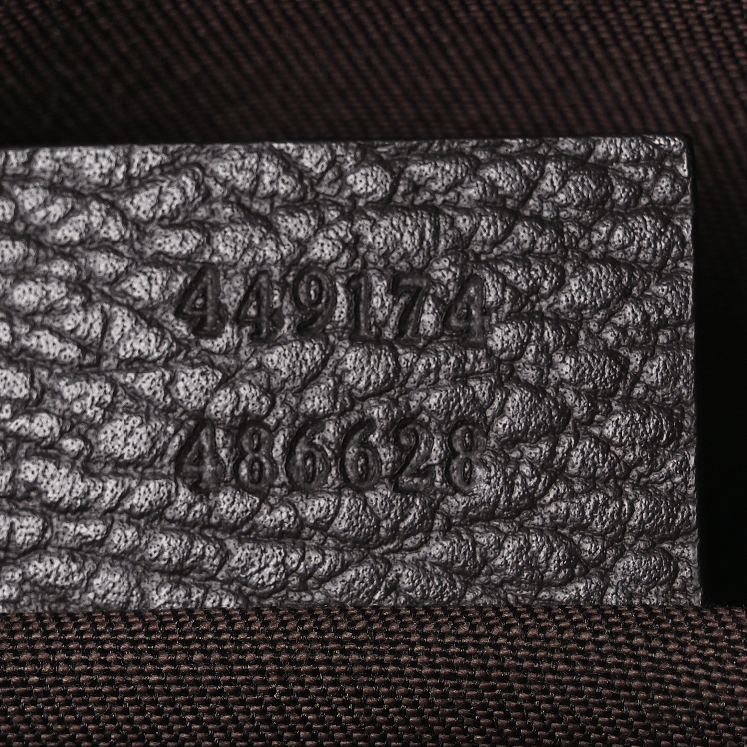 Gucci Monogram Belt Bag Dark Brown 7 of 10