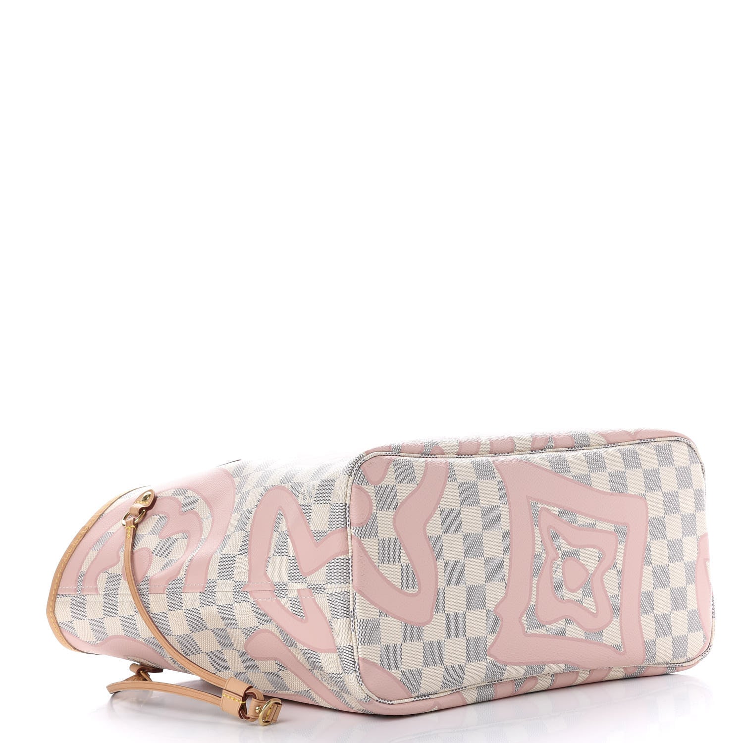 Louis Vuitton Damier Azur Tahitienne Neverfull MM 4 of 10