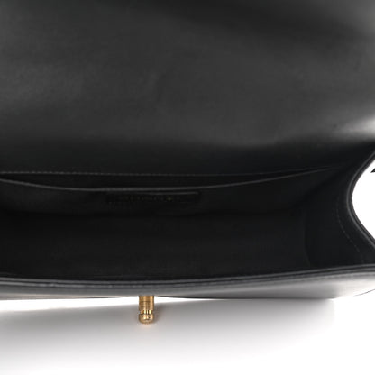 Chanel Lambskin Quilted Medium Boy Flap Black 5 of 10