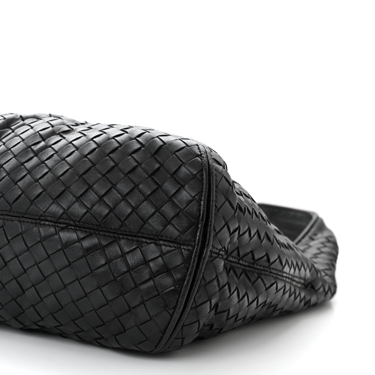 Bottega Veneta Nappa Intrecciato Ball Hobo Ebano Black 9 of 10