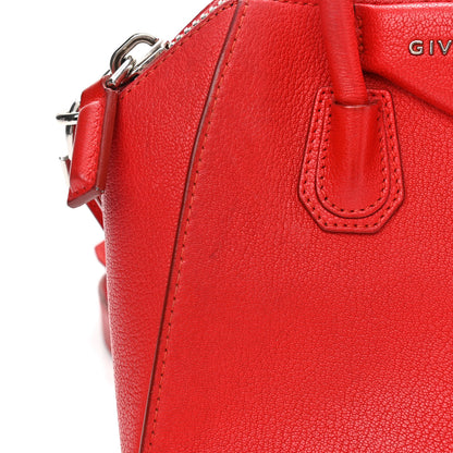 Givenchy Sugar Goatskin Mini Antigona Red 15 of 17