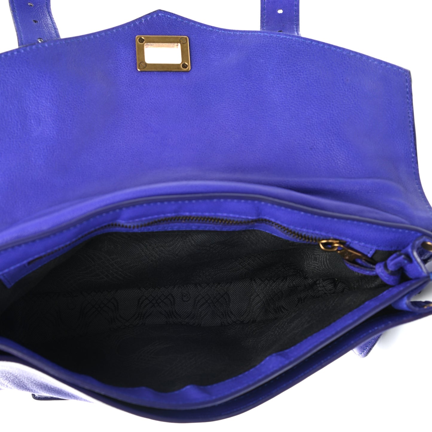 Lambskin PS1 Pochette Clutch Ultramarine