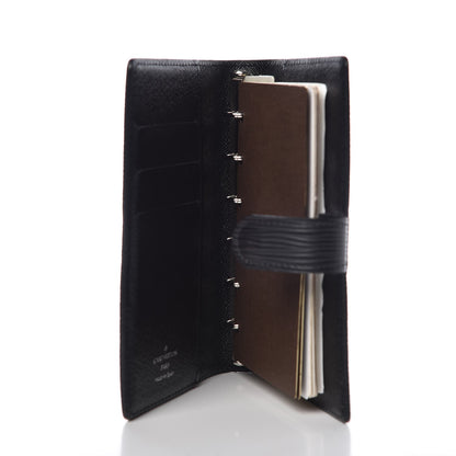 Louis Vuitton Epi Small Ring Agenda Black 5 of 6