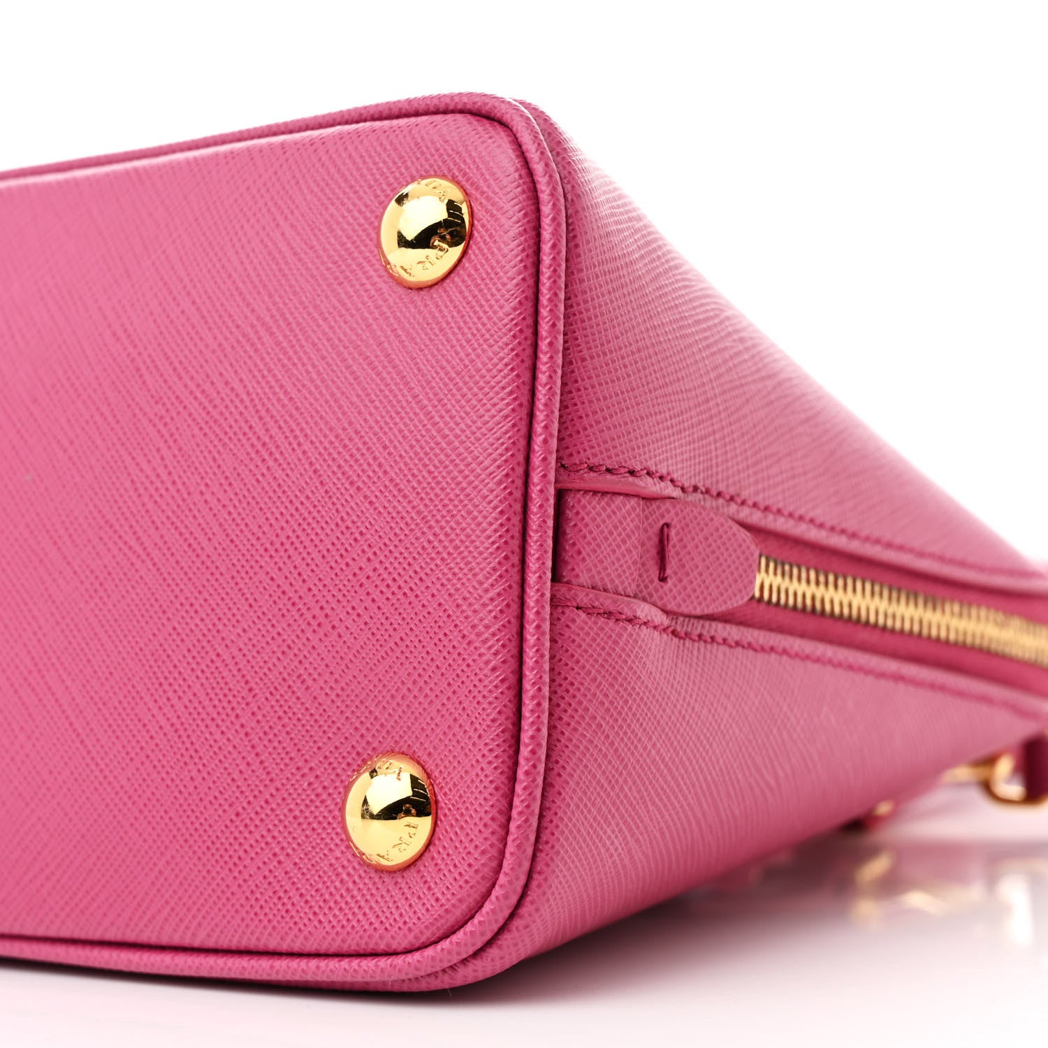 Prada Saffiano Lux Small Promenade Tote Fuxia 11 of 13