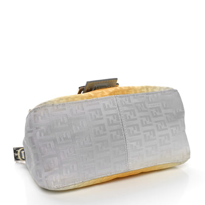 Fendi Zucchino Ombre Mini Mama Baguette Yellow Blue 4 of 9