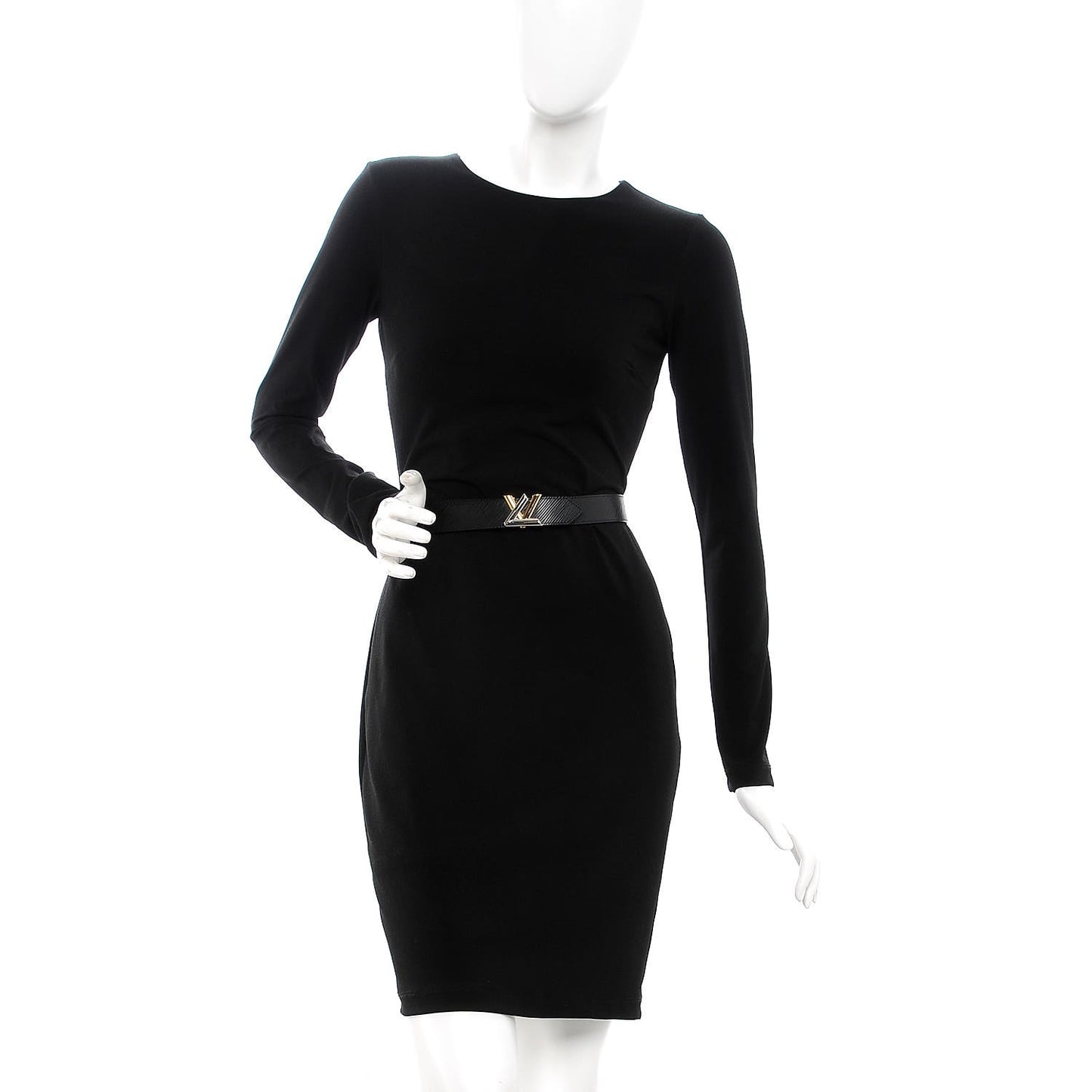 Epi 40mm LV Twist Belt 90 36 Black