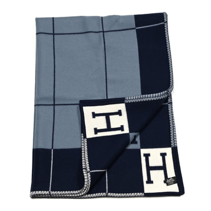 Hermes Wool Cashmere Avalon III Blanket Caban Ecru 2 of 3