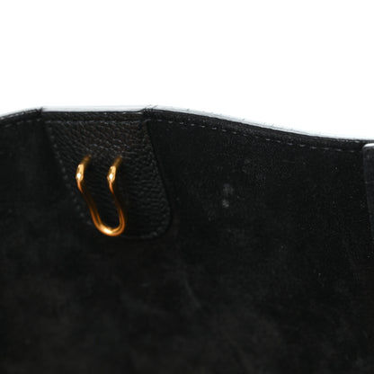 Celine Soft Grained Calfskin Small Sangle Bucket Bag Black 10 of 10