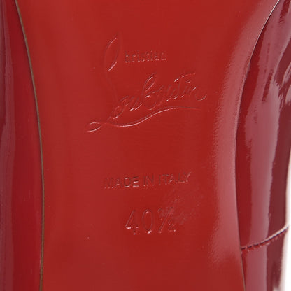 Christian Louboutin Patent New Piaf 85 Pumps 40.5 Cherry 10 of 13