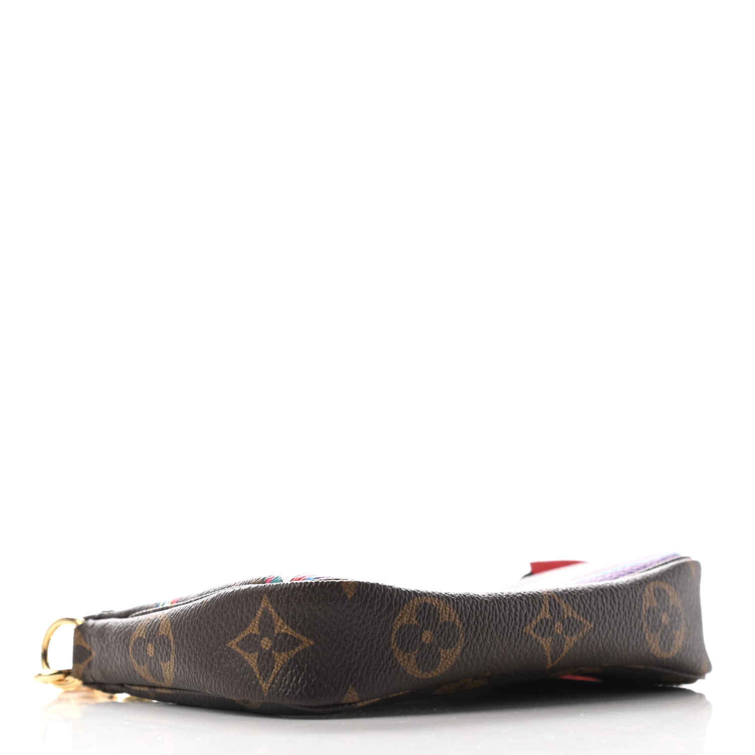 Louis Vuitton Monogram 2020 Christmas Animation Bumper Cars Mini Pochette Accessories Coquelicot 4 of 7