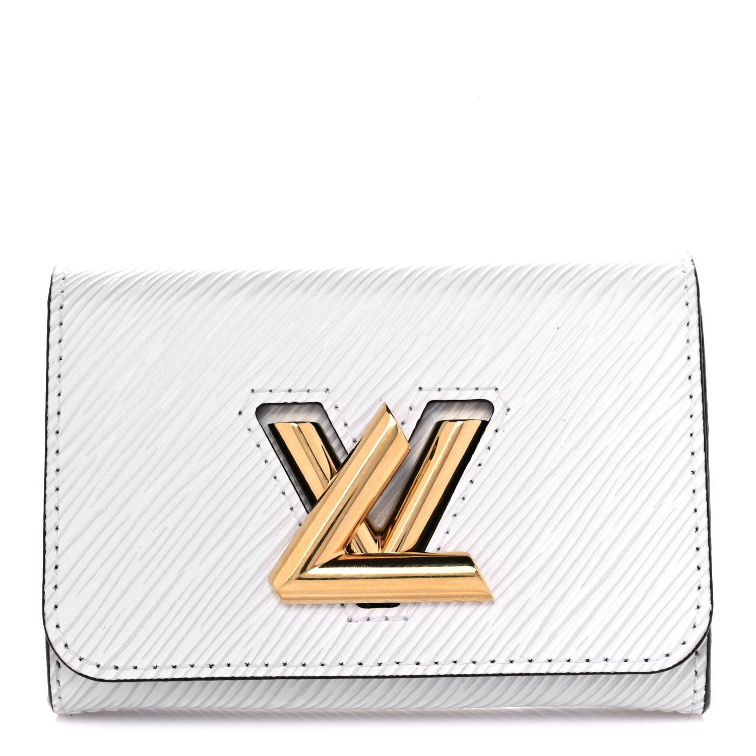 Louis Vuitton Epi Twist Compact Wallet White 1 of 9