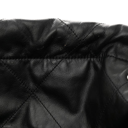Chanel Shiny Calfskin Quilted Small Chanel 22 Black 13 of 13