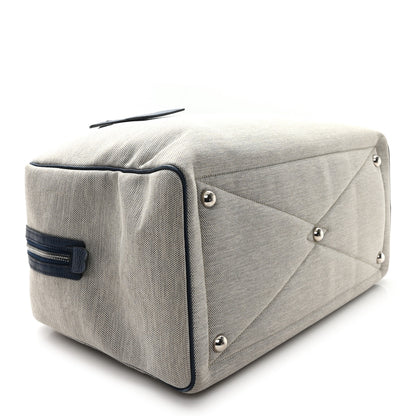 Hermes Toile Taurillon Clemence Victoria II 43 Bleu de Prusse 4 of 10