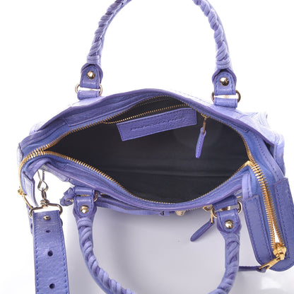 Balenciaga Agneau Giant 12 Gold Hardware Mini City Mauve Light Mauve 6 of 9