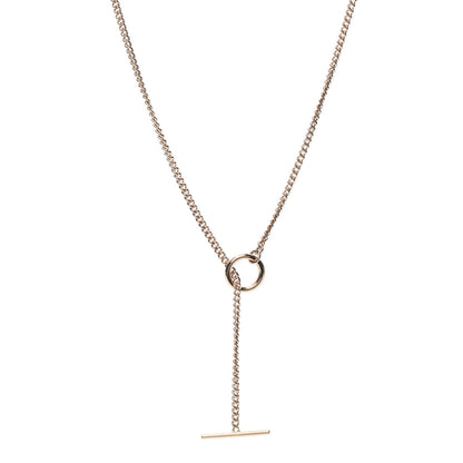 Hermes 18K Rose Gold PM Echappee Necklace ST 1 of 5
