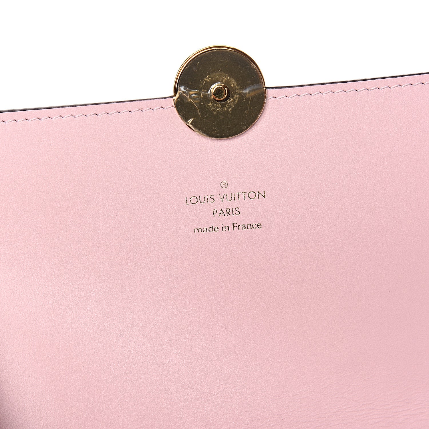 Louis Vuitton Monogram Flore Chain Wallet Rose Ballerine 5 of 10