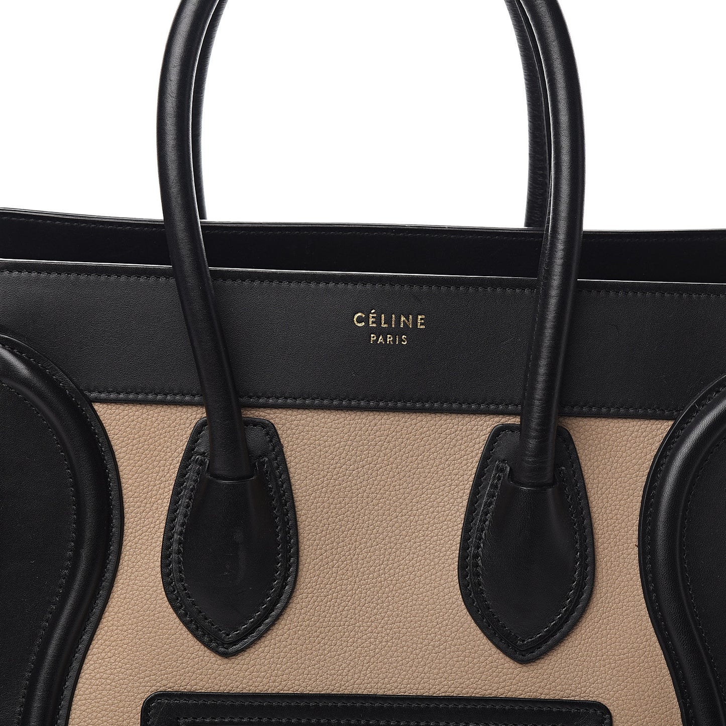 Nubuck Calfskin Micro Tri-Color Luggage