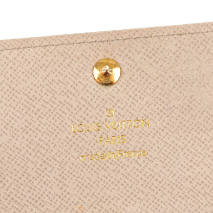 Louis Vuitton Monogram Dentelle Sarah Wallet Silver 6 of 11