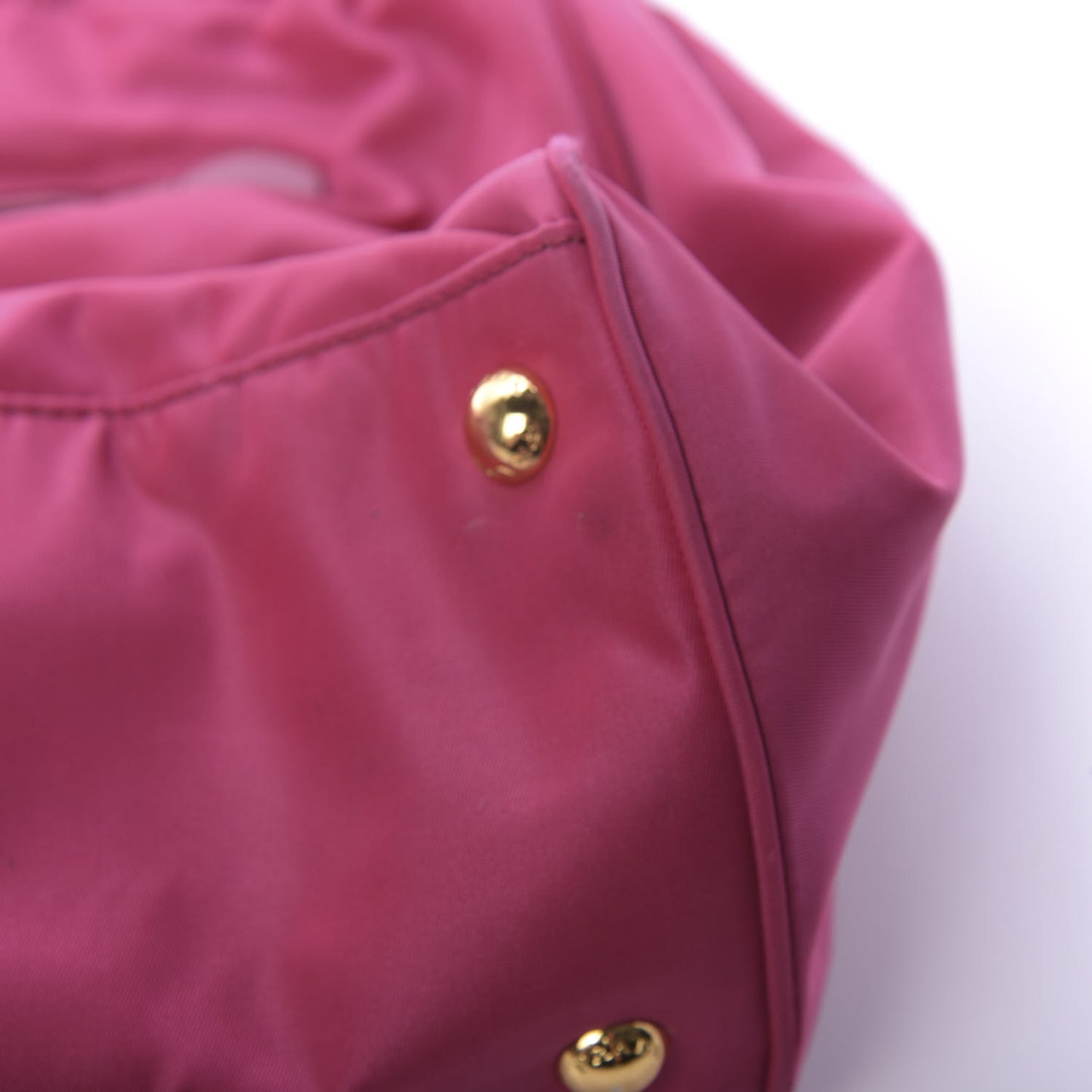 Tessuto Nylon Saffiano Tote Ibisco