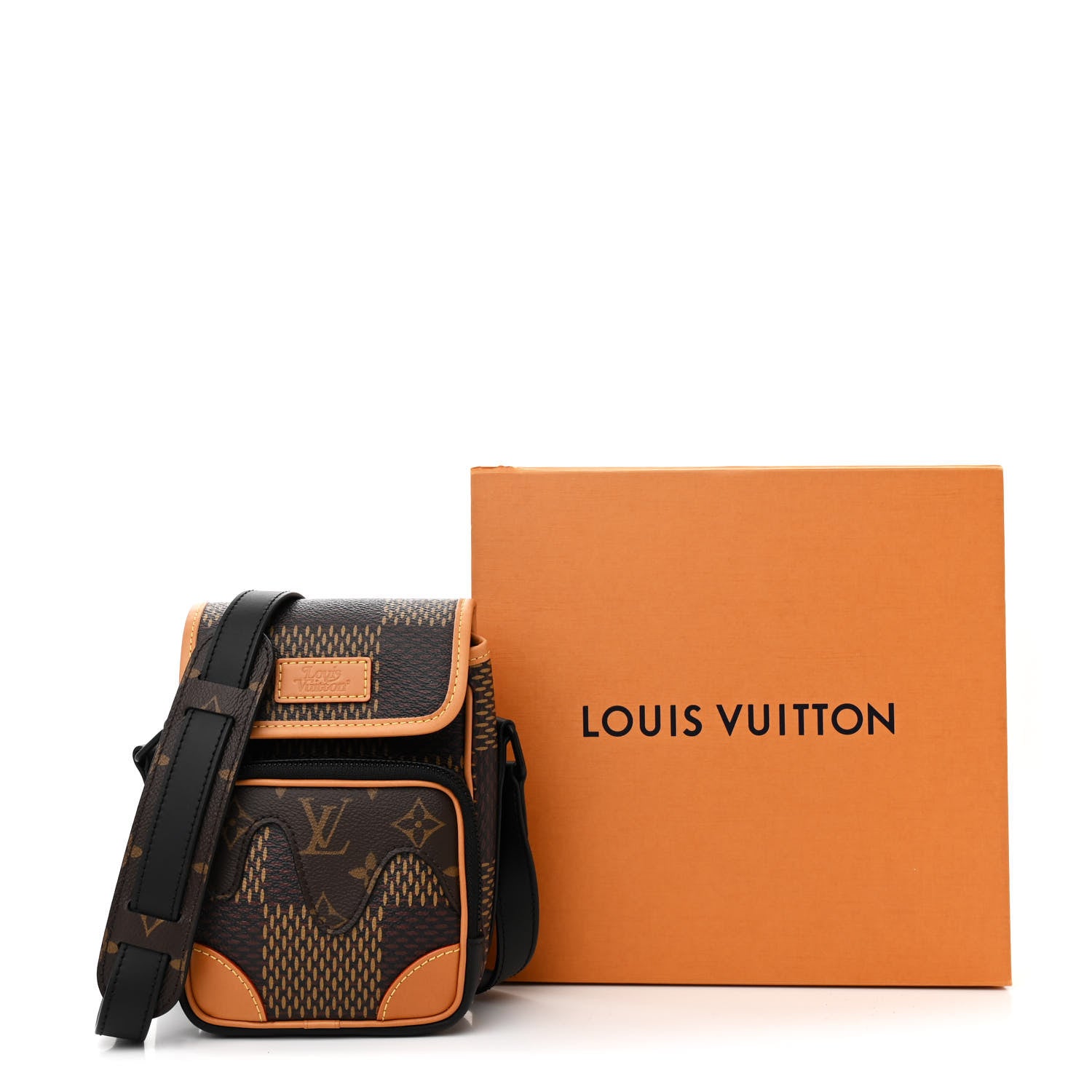 Louis Vuitton X NIGO Giant Damier Ebene Monogram Nano Amazone Messenger 12 of 12