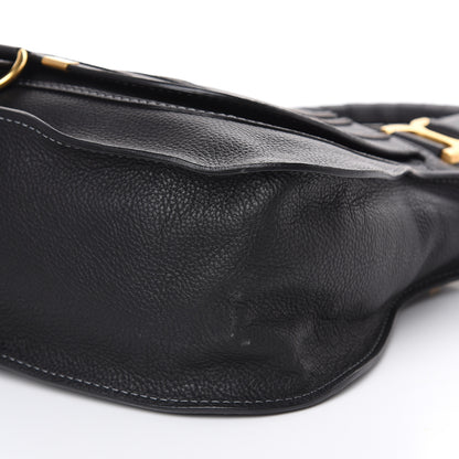 Chloe Calfskin Medium Marcie Satchel Black 9 of 9