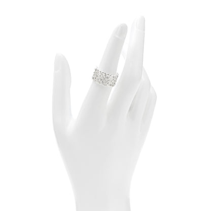 Tiffany Sterling Silver Paloma Picasso Crown of Heart Band Ring 54 6.75 2 of 5