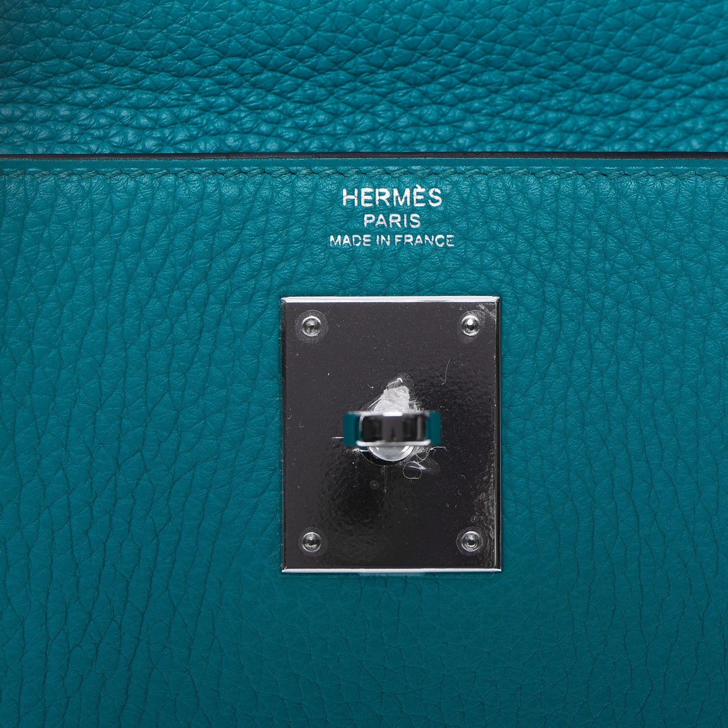 Hermes Taurillon Clemence Kelly Retourne 28 Bleu Paon 18 of 27