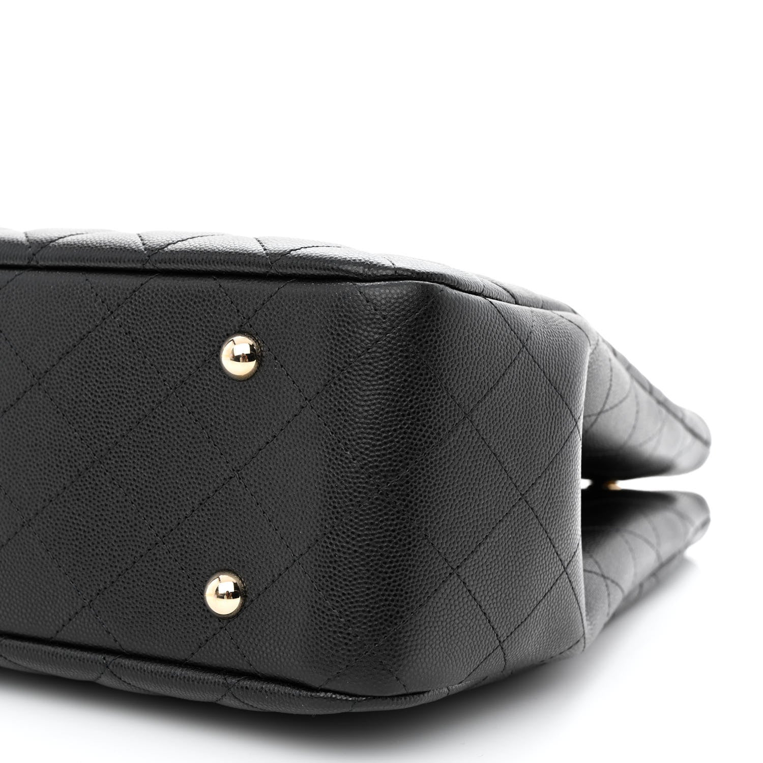 Chanel Caviar Quilted Large Shopping Tote Black 10 of 11