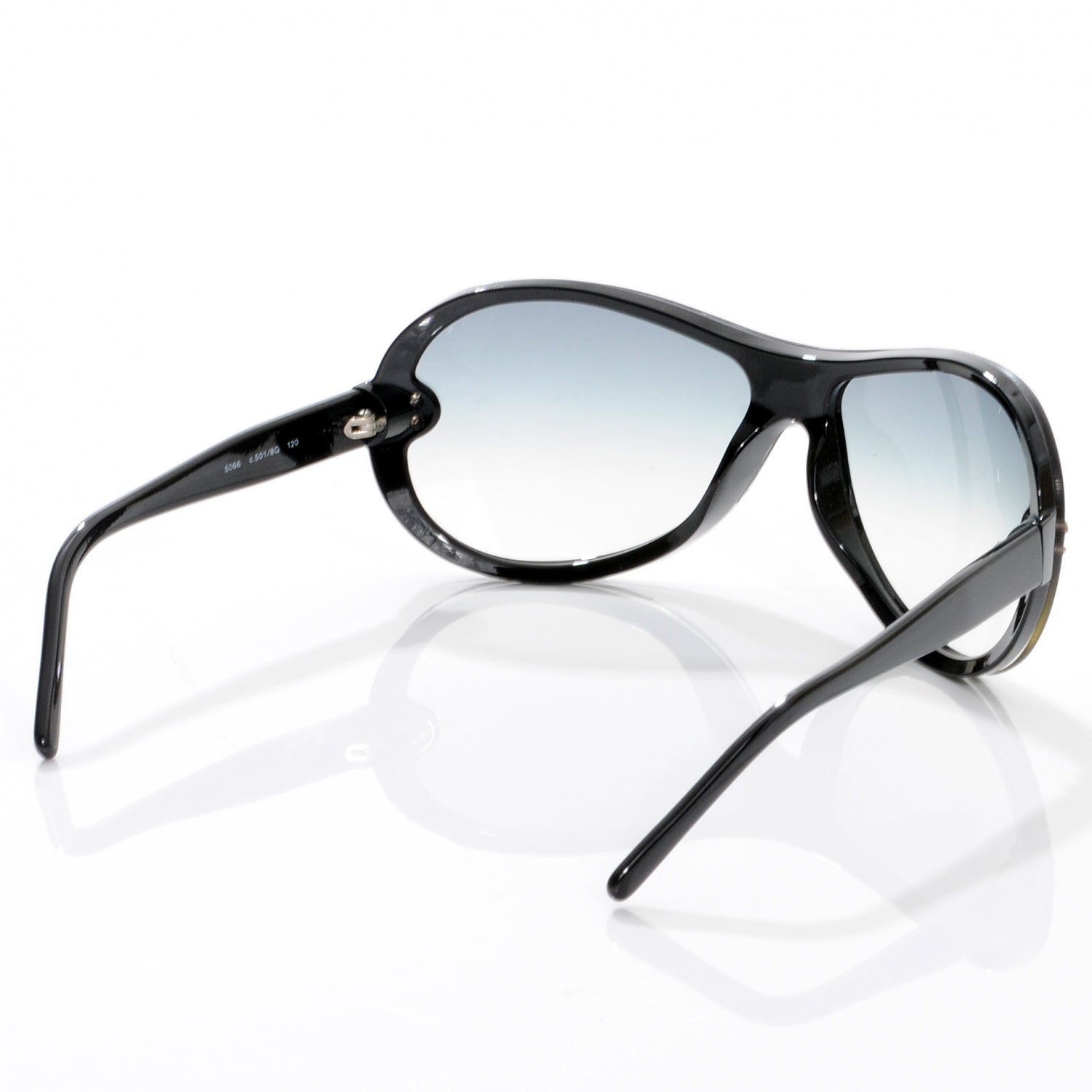 Chanel CC Logo Sunglasses 5066 Black 2 of 5