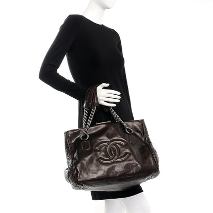 Chanel Calfskin Medium Perfect Day Tote Dark Brown 2 of 7