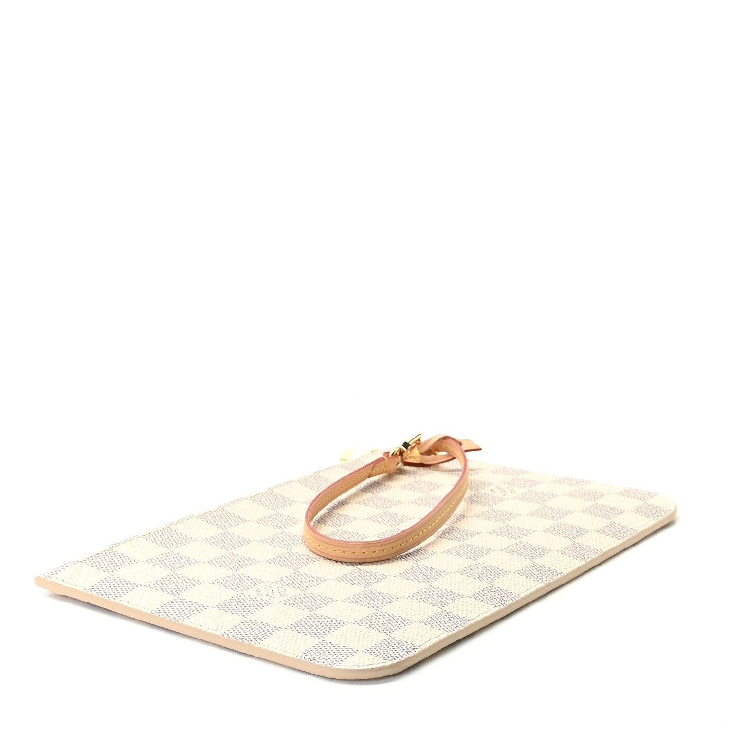 Louis Vuitton Damier Azur Neverfull MM GM Pochette Rose Ballerine 3 of 8