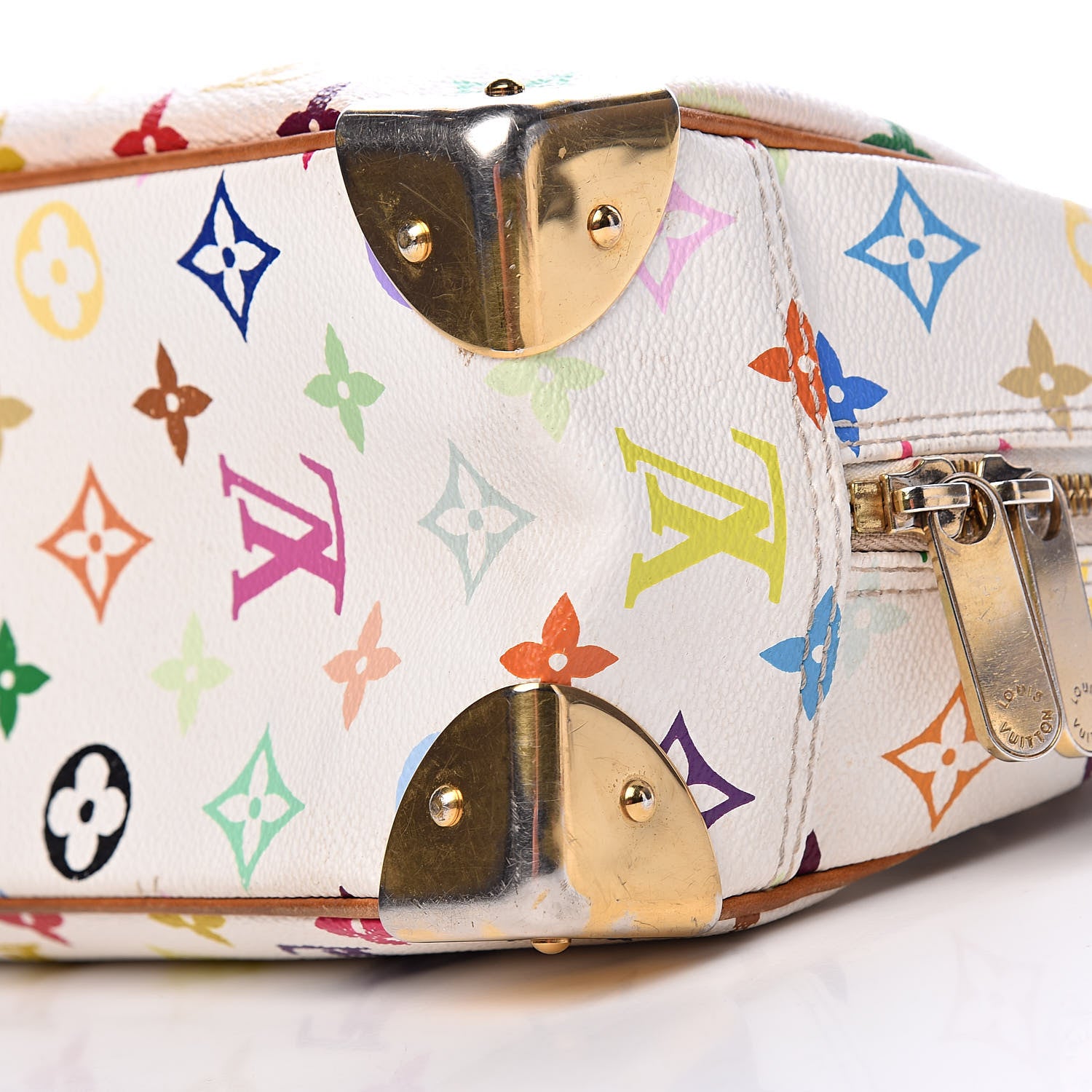 Louis Vuitton Monogram Multicolor Trouville White 13 of 17