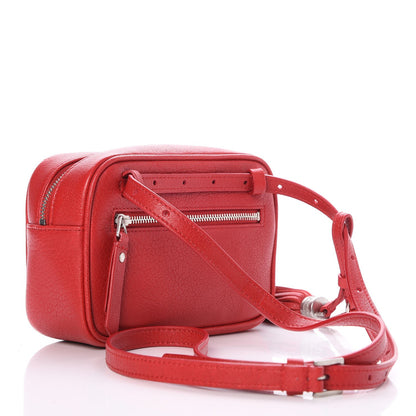 Saint Laurent Lambskin Monogram Lou Belt Bag Red 3 of 7