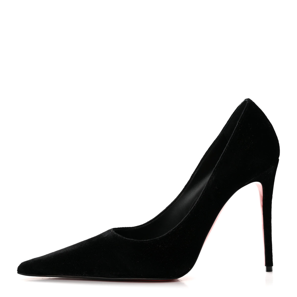 Christian Louboutin Veau Velours Kate Max 100 Pumps 38.5 Black 1 of 8