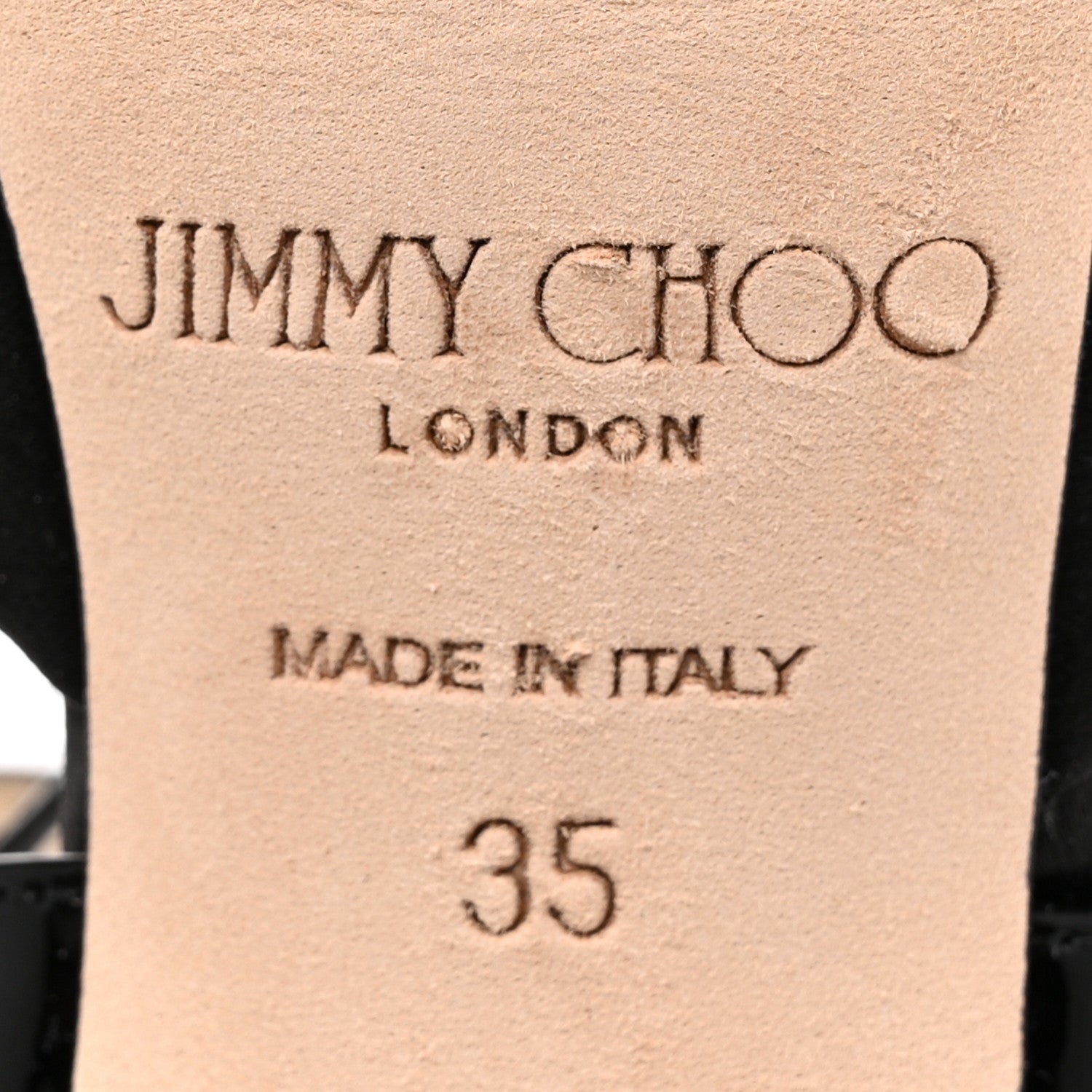 Jimmy Choo Satin Lorina 100 Sandals 35 Black 8 of 9