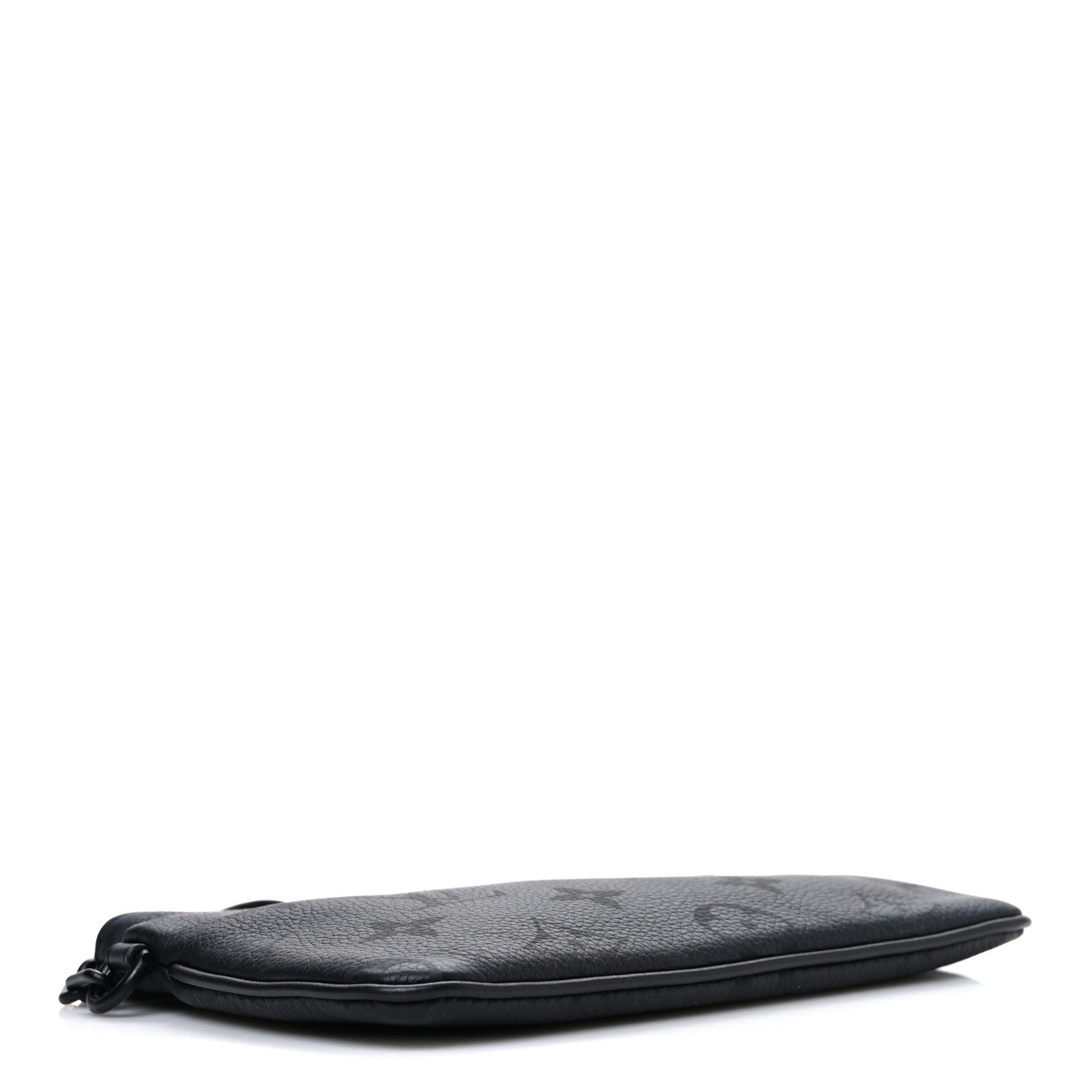 Louis Vuitton Calfskin Monogram Speedy P9 Bandouliere 40 Pochette Ultra Black 4 of 6